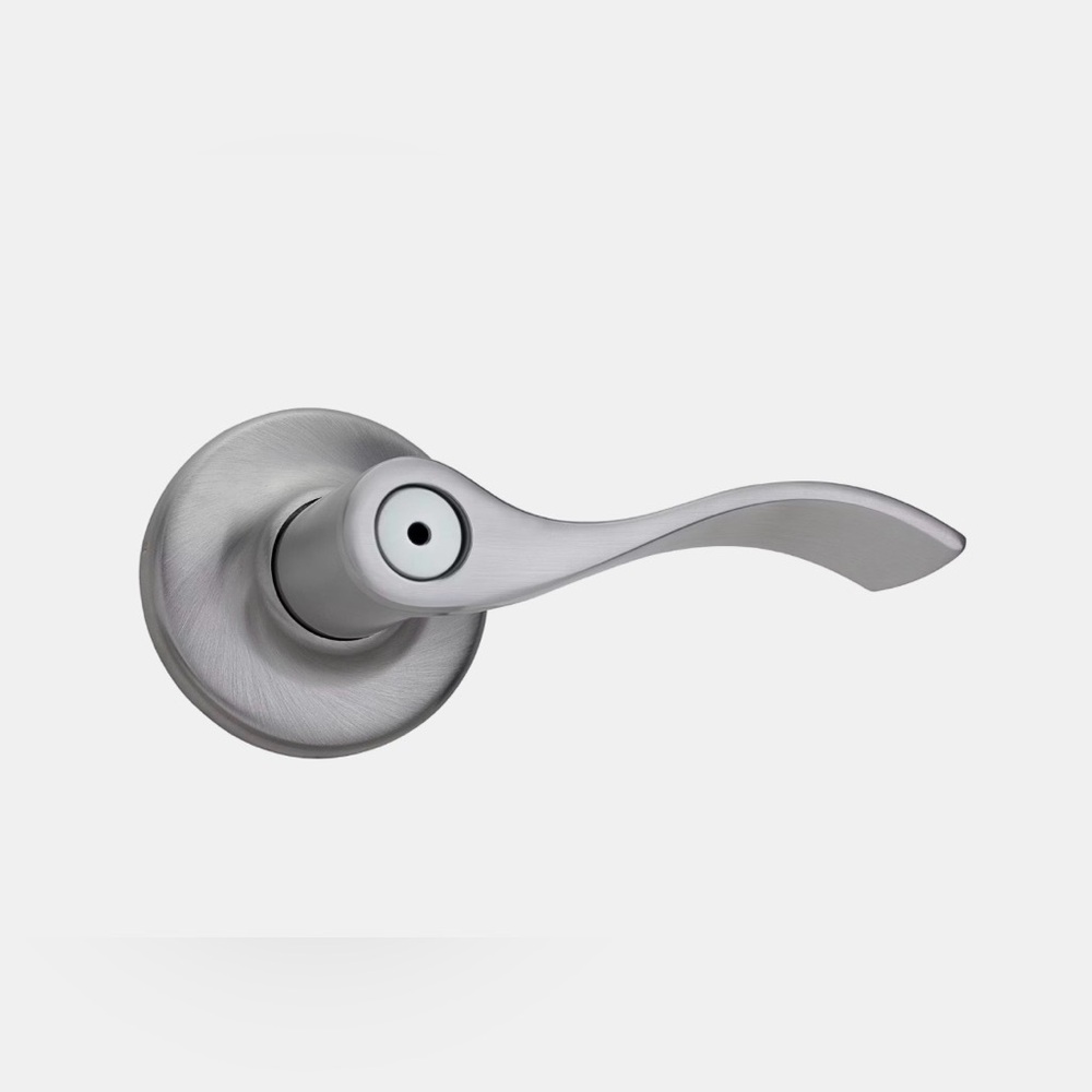 Weiser Door Handle in Satin Chrome